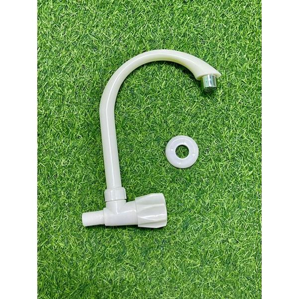 Vòi Rửa Chén Bát Cắm Chậu, Vòi Bếp Cắm Tường Nhựa Giá Rẻ