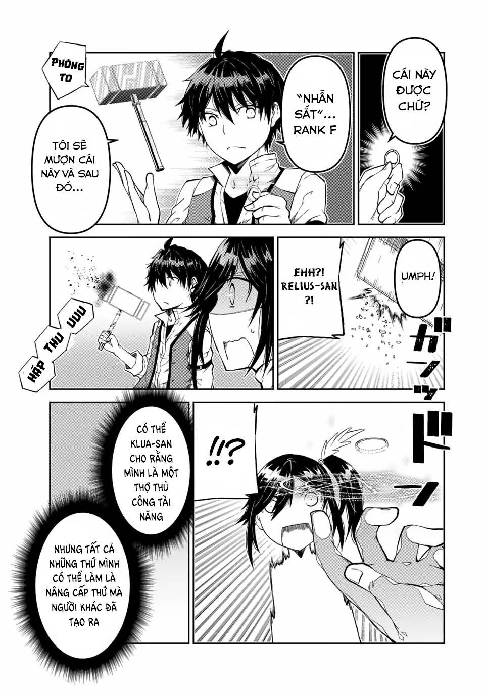 từ chức nghiệp yếu nhất trở thành "thợ rèn" mạnh nhất chapter 22 4