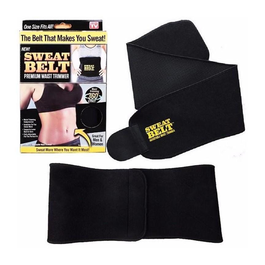 Đai Quấn Nóng Tan Mỡ Bụng Sweat Belt  - Vận Chuyển Miễn Phí Toàn Quốc