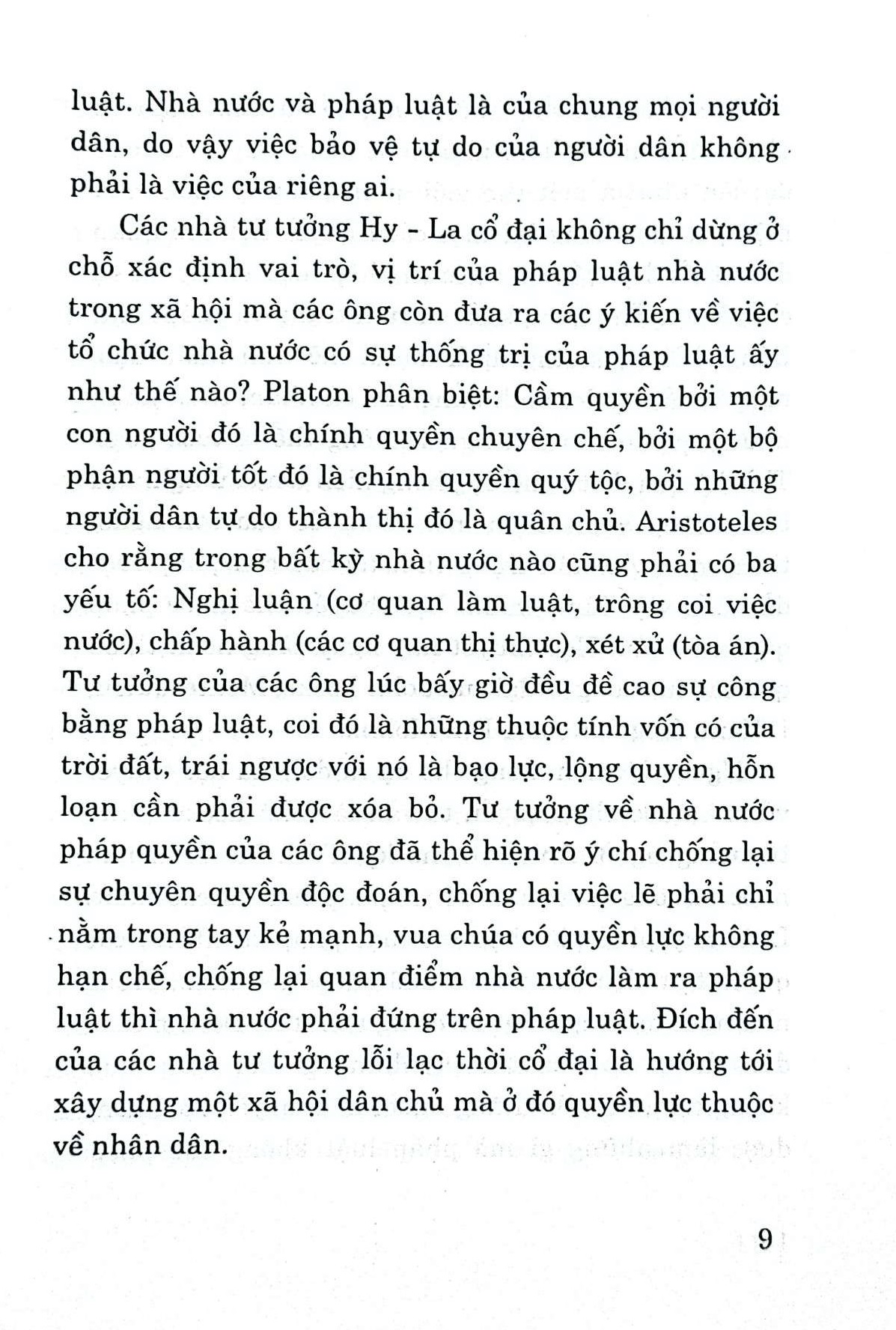 Tác phẩm &quot;Nhà nước và cách mạng&quot; của V.I.Leenin với vấn đề xây dựng nhà nước pháp quyền xã hội chủ nghĩa Việt Nam hiện nay (Sách tham khảo)