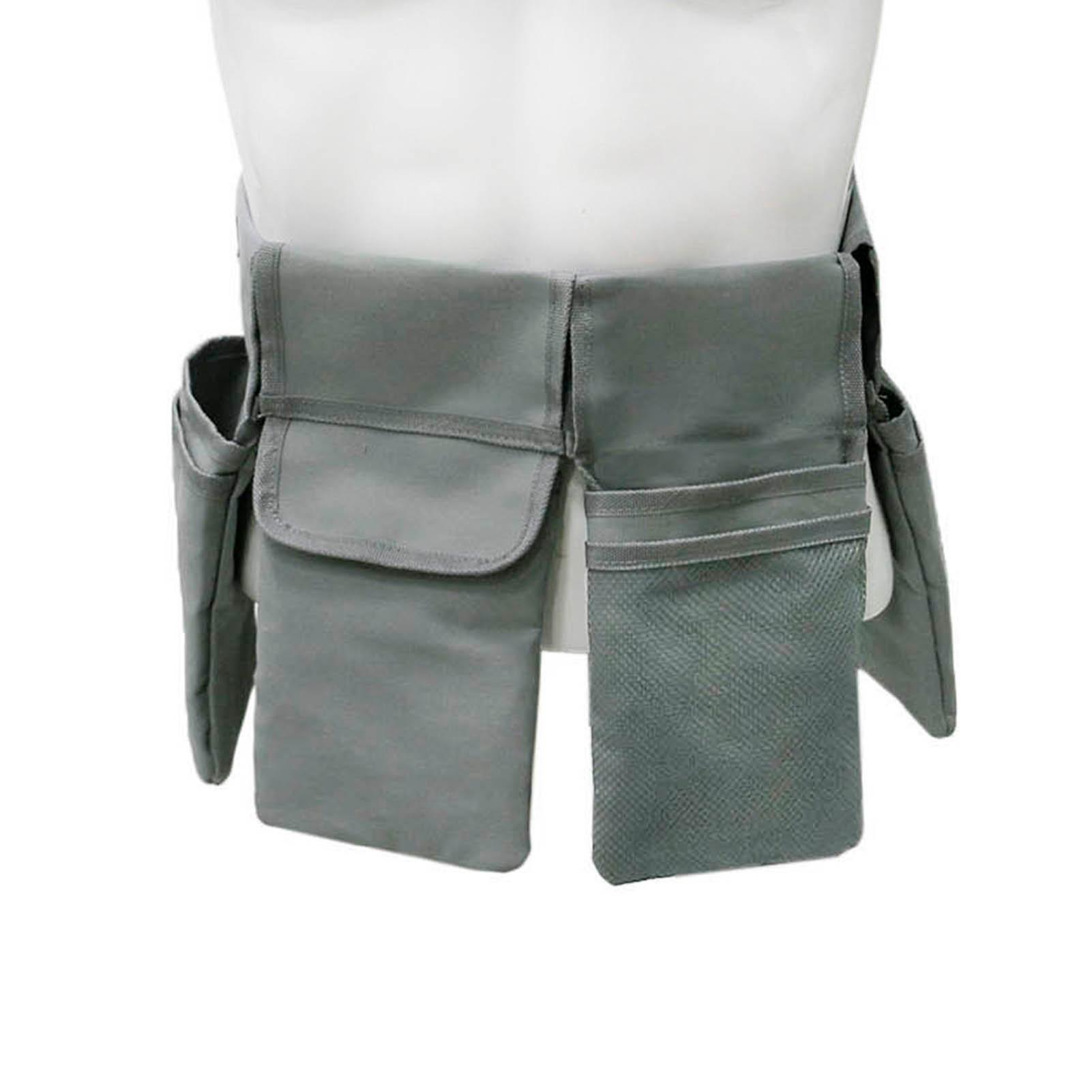 Đai thắt lưng đựng dụng cụ làm vườn với 4 túi kích thước vừa và nhỏ không thấm nước