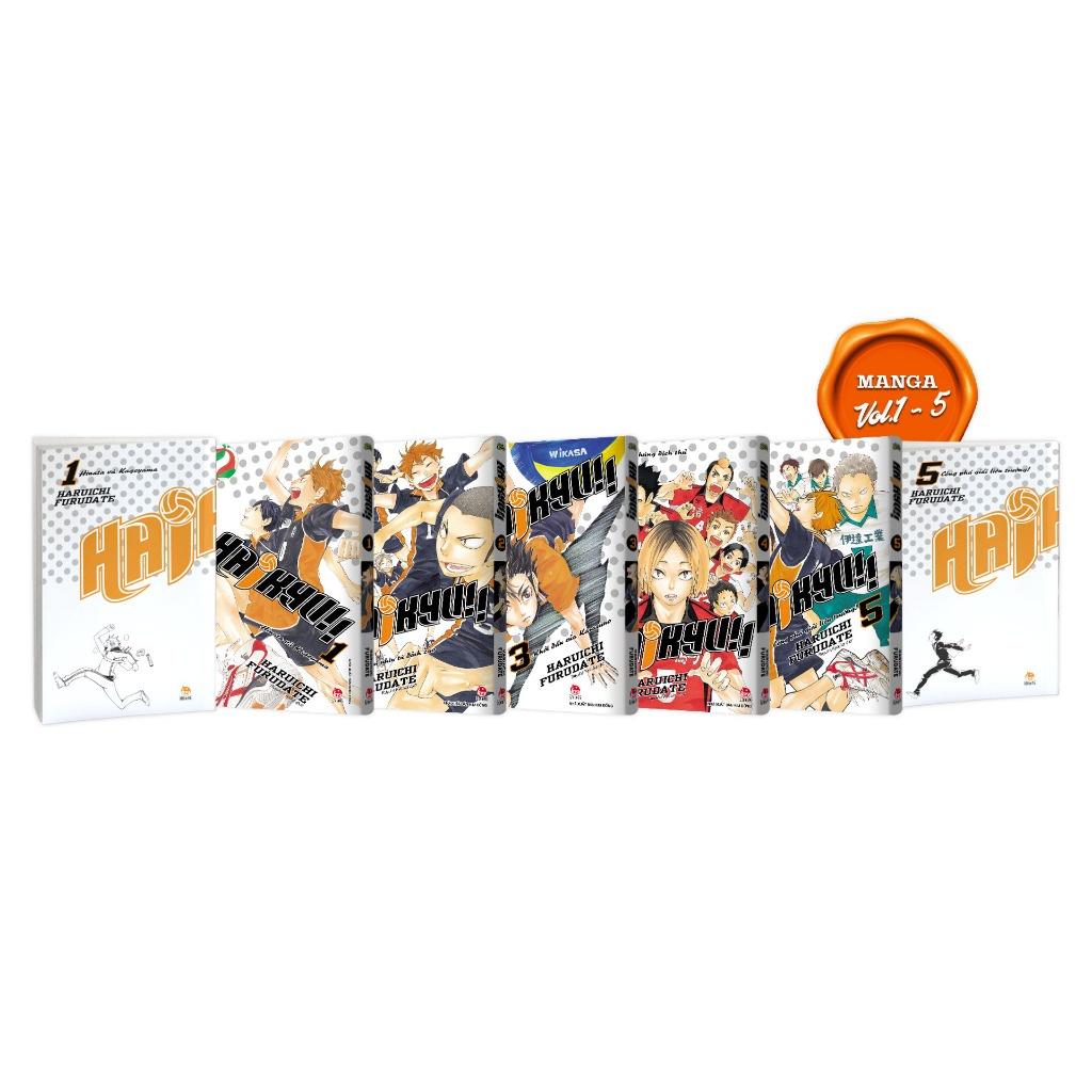 Haikyu!! Premium Boxset  [Tặng Kèm 01 Bìa Áo Hiệu Ứng UV Và 01 Bìa Áo Hiệu Ứng Metalize - Bản Quyền