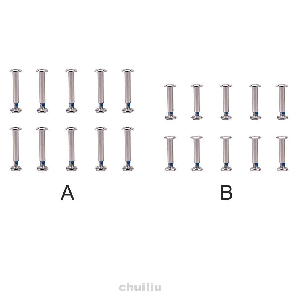 Set 10 bánh xe ván trượt bằng sắt mạ kẽm chuyên nghiệp dễ lắp đặt
