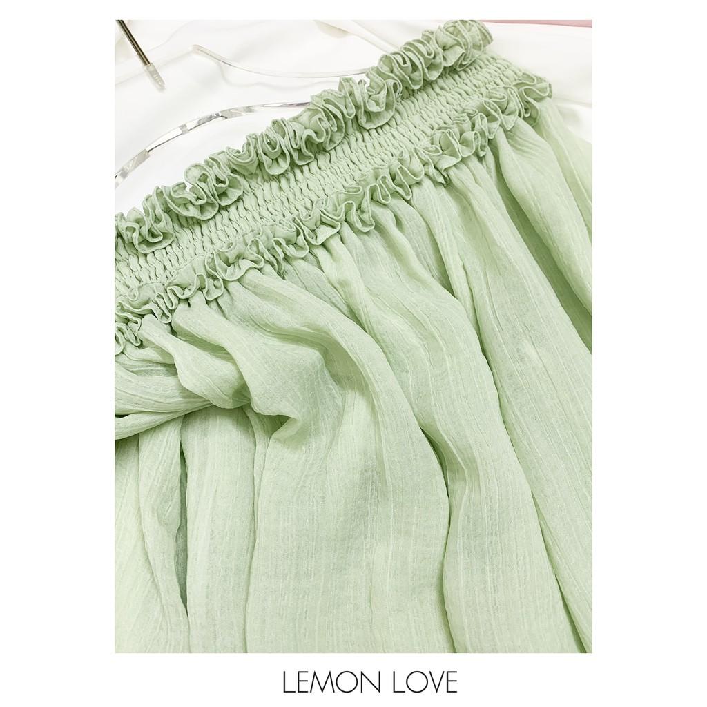 Aó chun bèo trễ vai LemonLove
