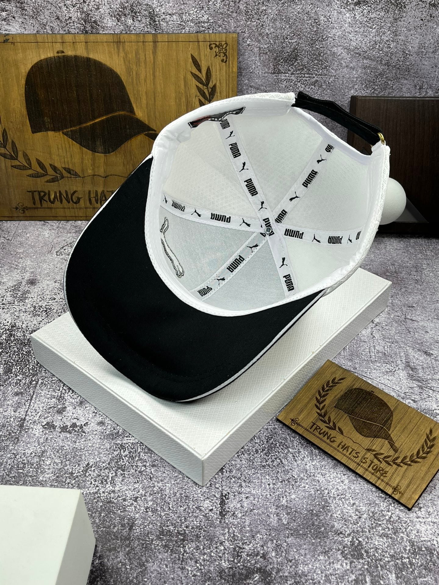 Nón kết, mũ lưỡi trai Pu.ma vải dù phối lưới form chuẩn thời trang cao cấp