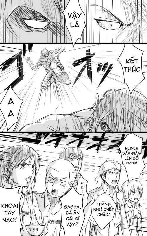đại chiến titan doujinshi - katagata chapter 0 4