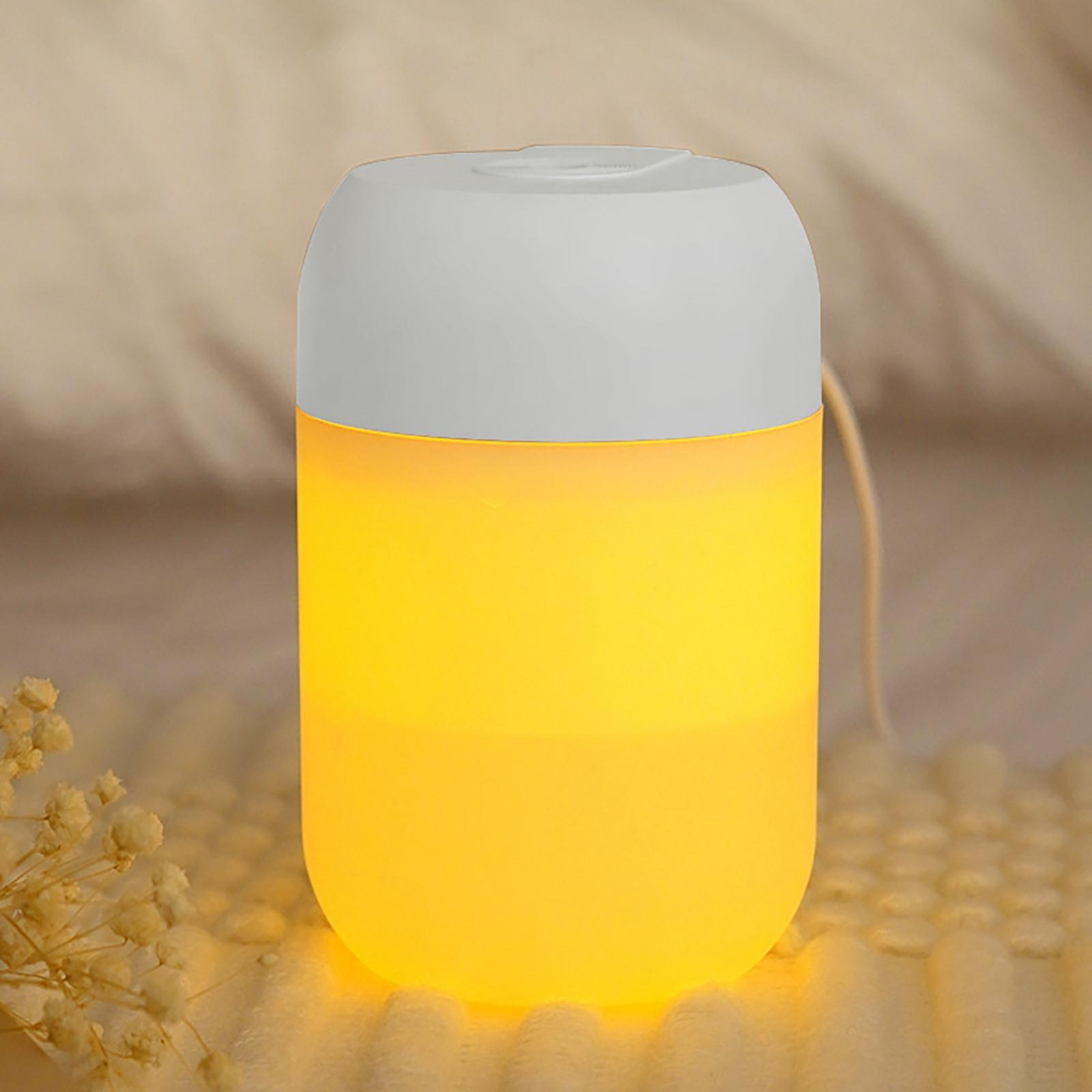 Mini Air Humidifier Night Lamp Cool Mist Single Mouth Aroma Diffuser for Car Auto-Off