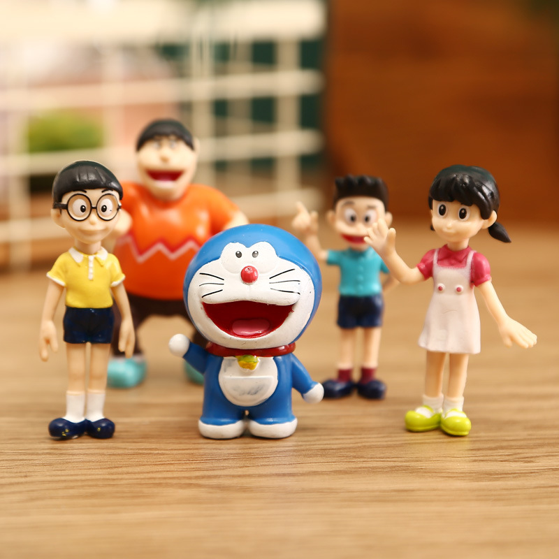 Bộ mô hình Doraemon 5 nhân vật