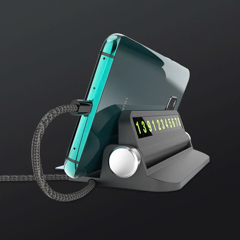 Bảng Ghi Số Điện Thoại Ô Tô Thẻ Đỗ Xe Hiển Thị Số Điện Thoại Gắn Taplo Xe Hơi Ô Tô Tiện Lợi Kiêm Giá Đỡ Tiện Lợi - Phụ kiện nội thất khác