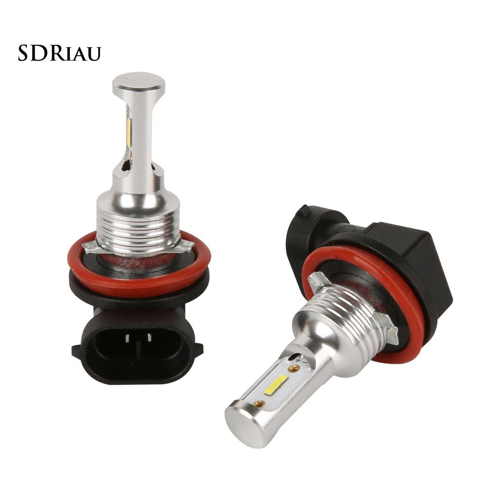 2 Đèn Pha H8 / H11 30w Ip67 Cho Xe Hơi