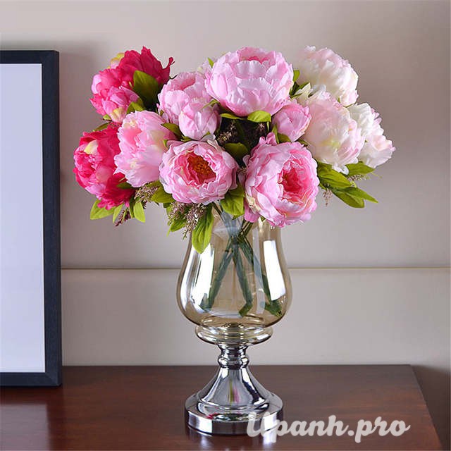 KHUÔN HOA MẪU ĐƠN PEONY HOA ĐƯỜNG, XÔI HOA ĐẬU, KHUÔN CẮT HOA ĐẤT SÉT