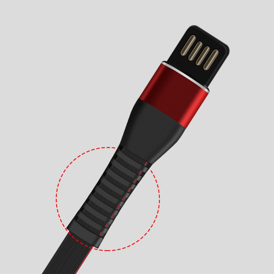 Dây sạc nhanh Micro USB 2.4A chính hãng Khai Duy CD002M dài 1 mét (màu ngẫu nhiên)