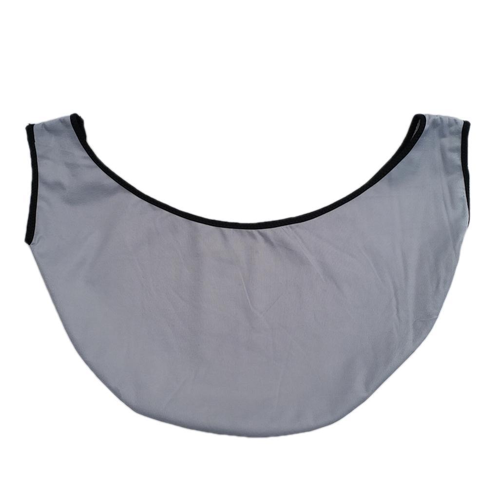 2Pcs/set Microfiber Deluxe Black See Cleaner Towel Carrier