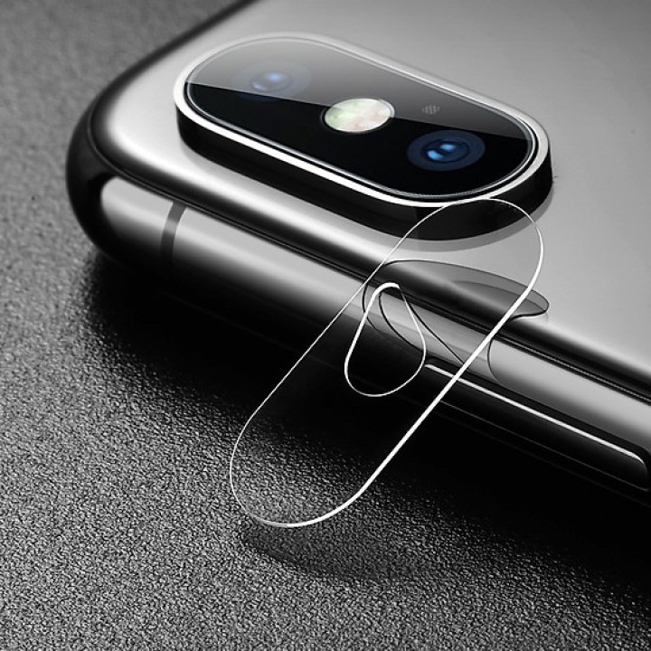 Combo Kính Cường Lực và Vòng Bảo Vệ Camera cho iPhone X, Xs Max