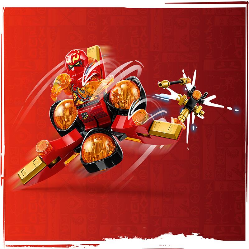 Đồ Chơi Lắp Ráp Con Quay Năng Lượng Rồng Của Kai Lego Ninjago 71777 (72 chi tiết)