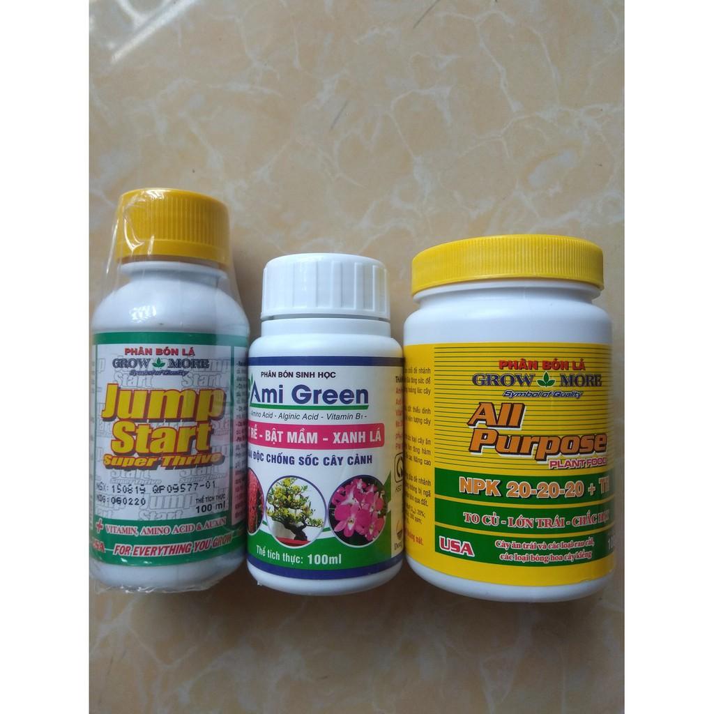 Bộ sản phẩm dưỡng cây chăm sóc phong lan - 100ml/chai