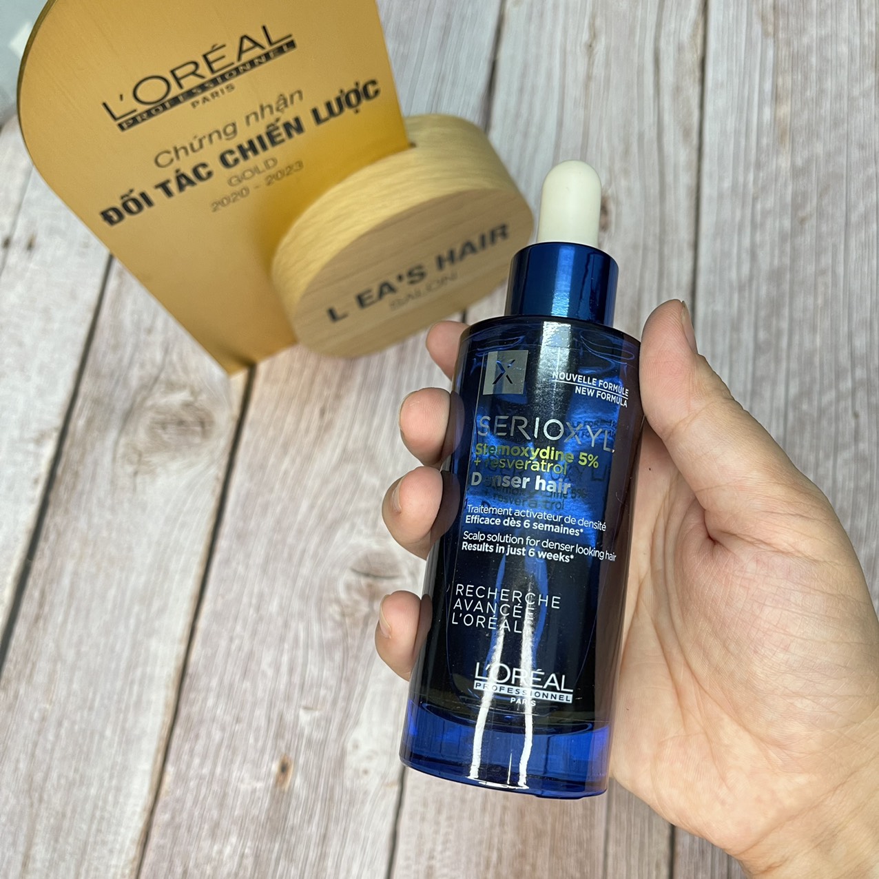 Tinh chất kích thích mọc tóc L’Oréal Serioxyl Denser Hair 90ml