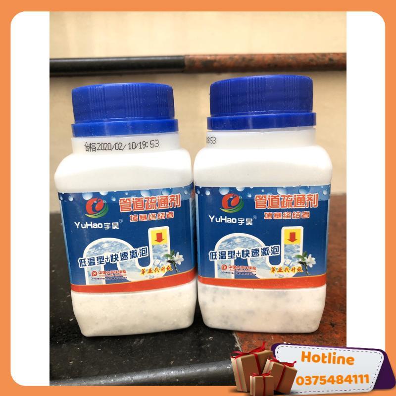Thông Tắc Ngẽn Bồn Cầu, Thông Tắc Ngẽn Cống, Bột Thông Cống Mạnh. Loại Lớn 260G. Xử Lý Nhanh Tắc Ngẽn - Hàng Loại 1