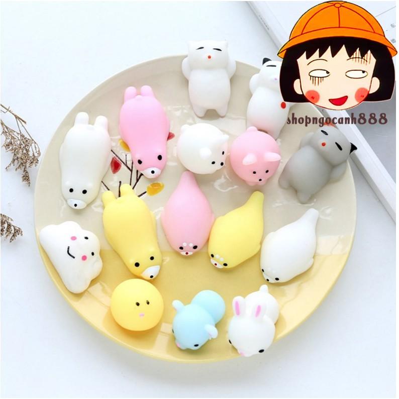 Đồ Chơi Thú Squishy Mochi Dẻo Bóp Đã Cực Sướng Tay Cứ Muốn Bóp Mãi @@-(k58