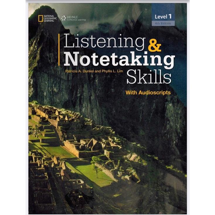 Listening and notetaking skills 3c nhập màu kèm audio, answer key và video