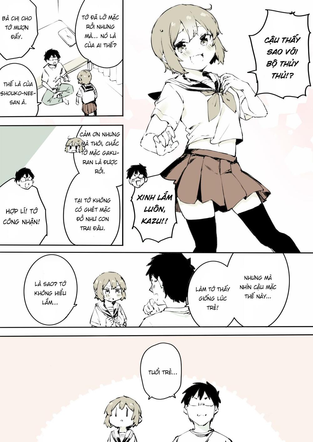 mình không thể ngừng crossdress được... chapter 17 2