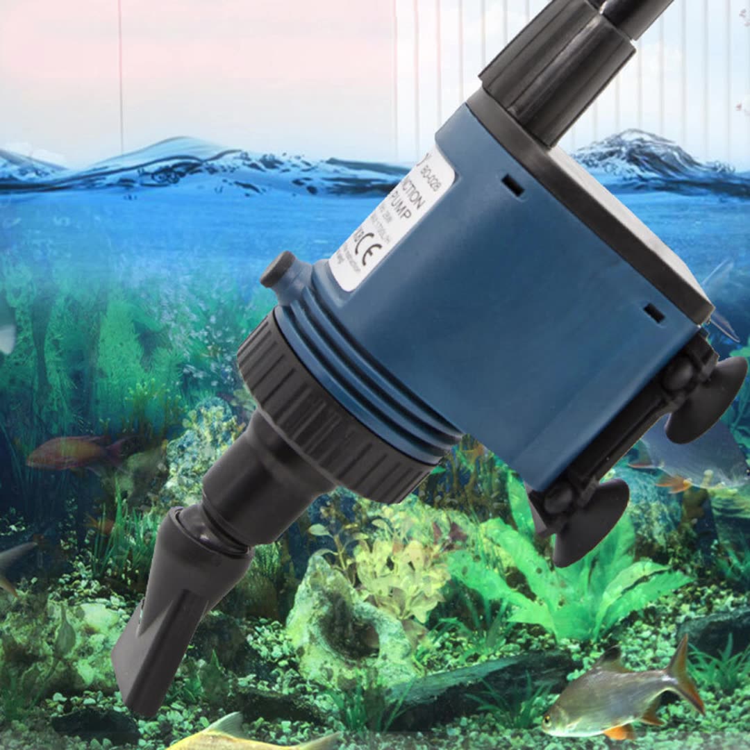 Máy Hút Vệ Sinh Hồ Cá Điện Siêu Sạch Tích Hợp Đầu Bơm Sobo BO-028, BO -058. Tiện lợi.