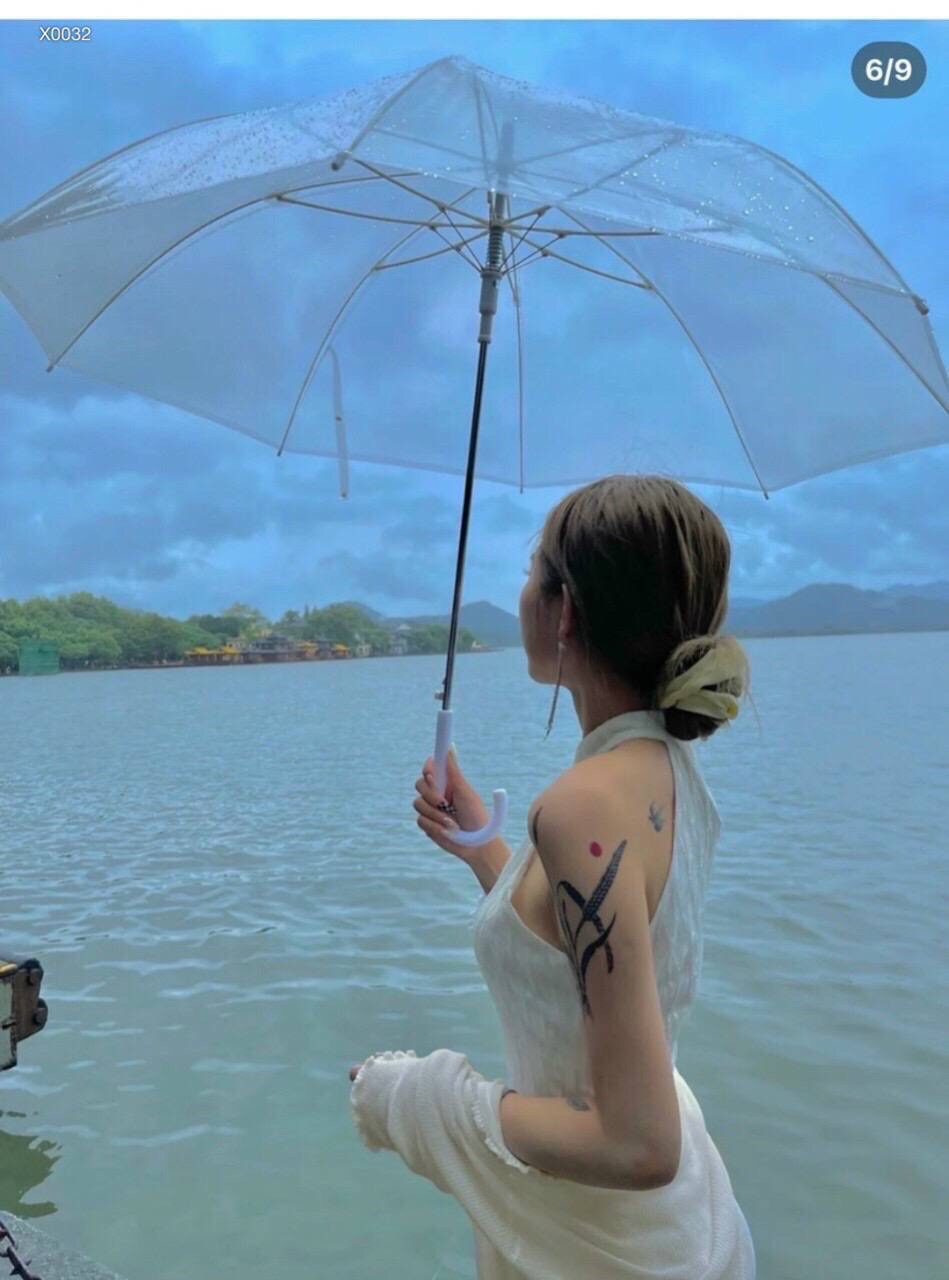 SET ĐẦM SUÔNG DÀI CỔ YẾM TÀ XẺ + ÁO KHOÁC
