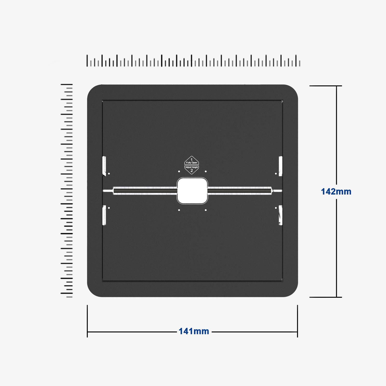 Đế máy tính xách tay siêu mỏng Mặt bàn có thể gập lại 6 cấp độ