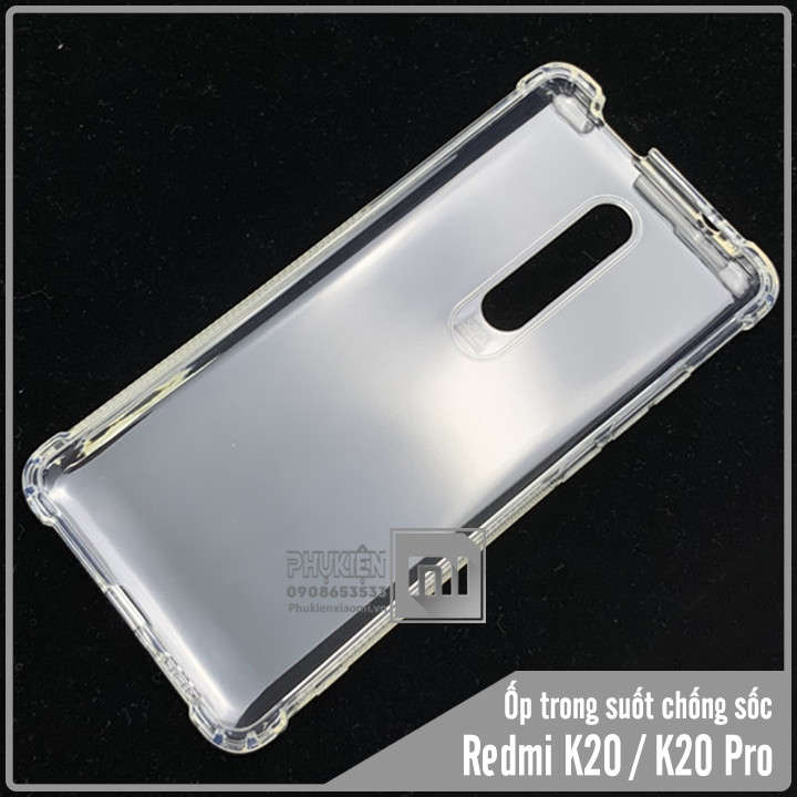 Ốp lưng cho Xiaomi Mi 9T / Redmi K20 trong suốt chống sốc 6D