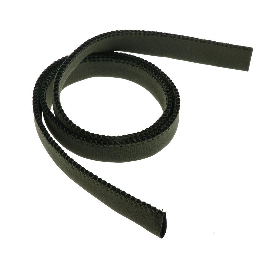 2pcs Hydration Pack Insulated Drink Tube Hose Cover Sleeve Protector 2mm Army Green