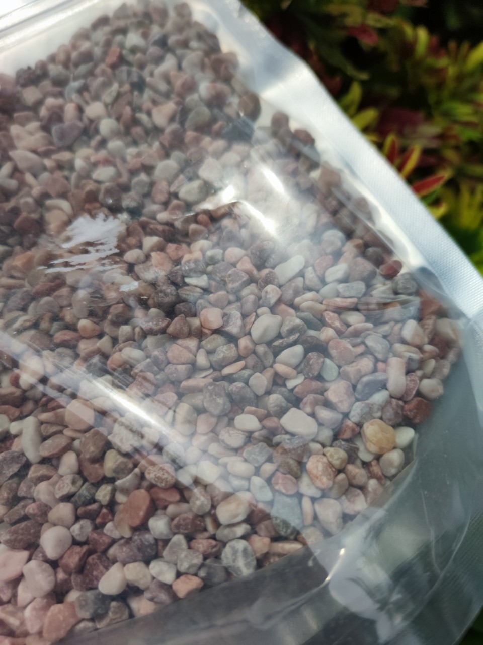 Gói 1kg - Sỏi hồng tự nhiên siêu dễ thương
