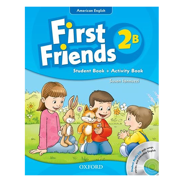 [Hàng thanh lý miễn đổi trả] First Friends 2B Student Book + Activity Book (Student Audio CD With Songs, Stories and Everyday English) (American English Edition)