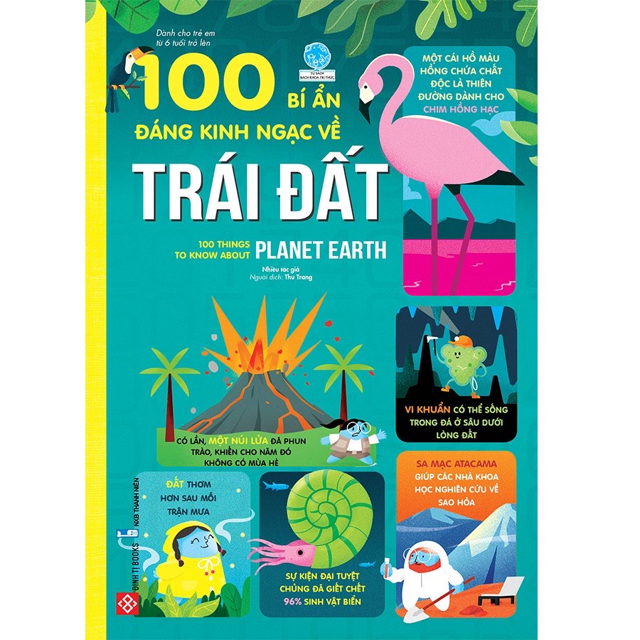 Sách Thiếu Nhi – 100 Bí Ẩn Đáng Kinh Ngạc – Đinh Tị