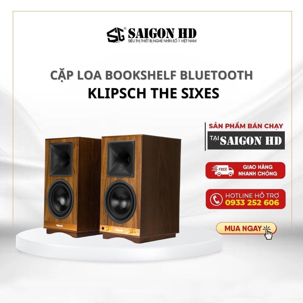Loa Bluetooth Klipsch The Sixes - Hàng Chính Hãng