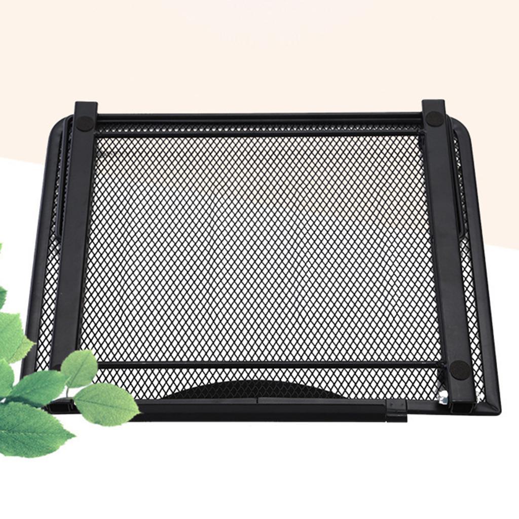 Ventilated Adjustable Laptop Computer Holder Desk Stand Mini Notebook Table Tray Supports for Diamond Painting Kit or Office Tablet