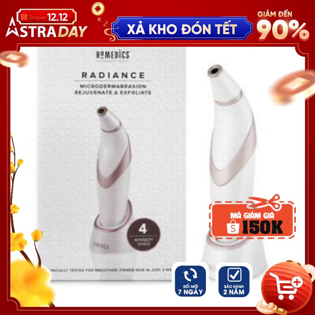 [BH 2 năm] Máy tẩy da hút chân không đầu mài tinh thể kim cương HoMedics MDA-100A/Công nghệ Microderma