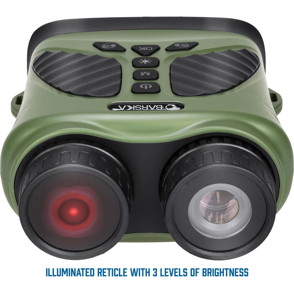 Ống nhòm hồng ngoại kỹ thuật số nhìn ngày đêm Barska NV-2 (Phóng đại 10x, zoom 8x) (Hãng Barska - Mỹ) - Hàng chính hãng