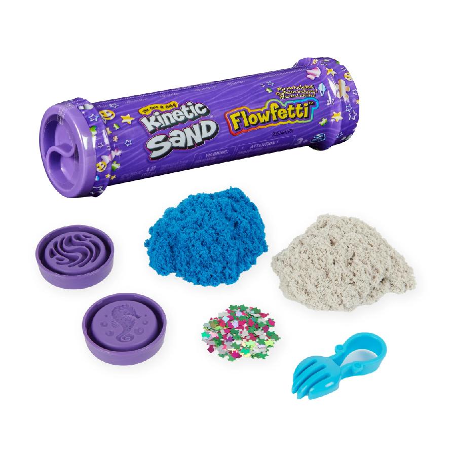 Đồ Chơi Cát Động Lực - Ống Cát Flowfetti Lấp Lánh KINETIC SAND 6066739