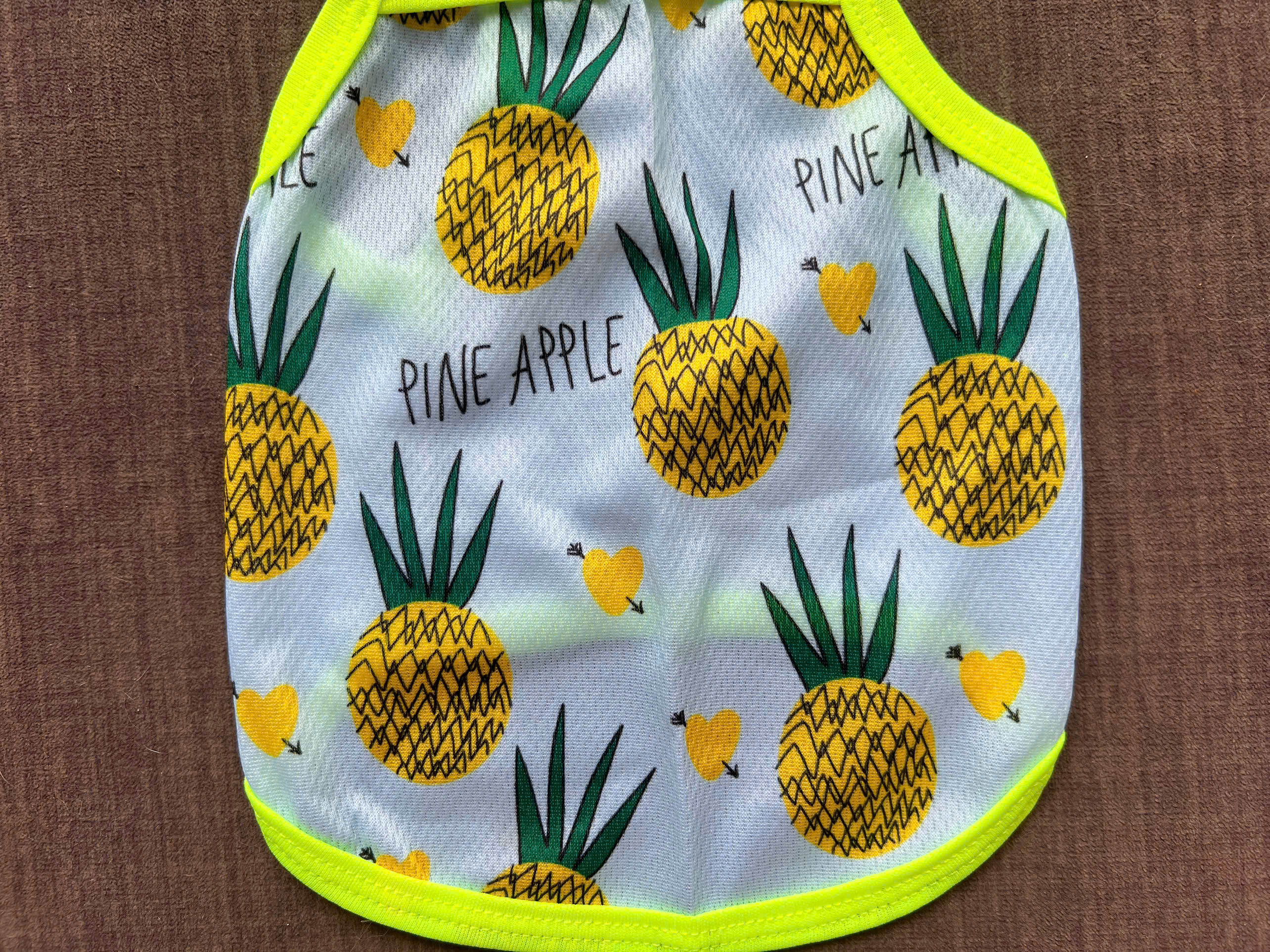 ÁO THUN HAI DÂY QUẢ THƠM THÔNG HƠI SIÊU CUTE TỪ 1-7.5KG DÀNH CHO THÚ CƯNG CHÓ MÈO