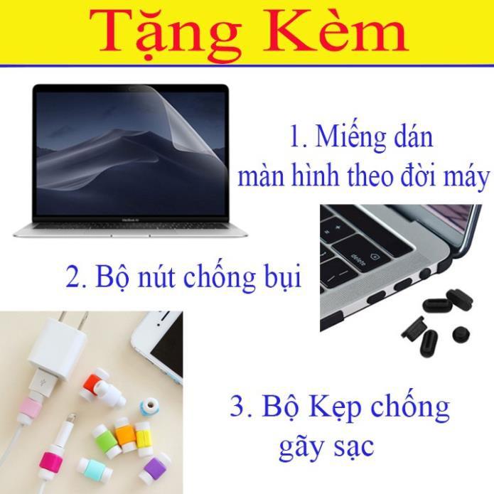 Ốp Dành Cho Macbook Và Phủ Phím Màu Ombre - Kèm Nẹp Chống Gẫy Cáp Sạc Macbook