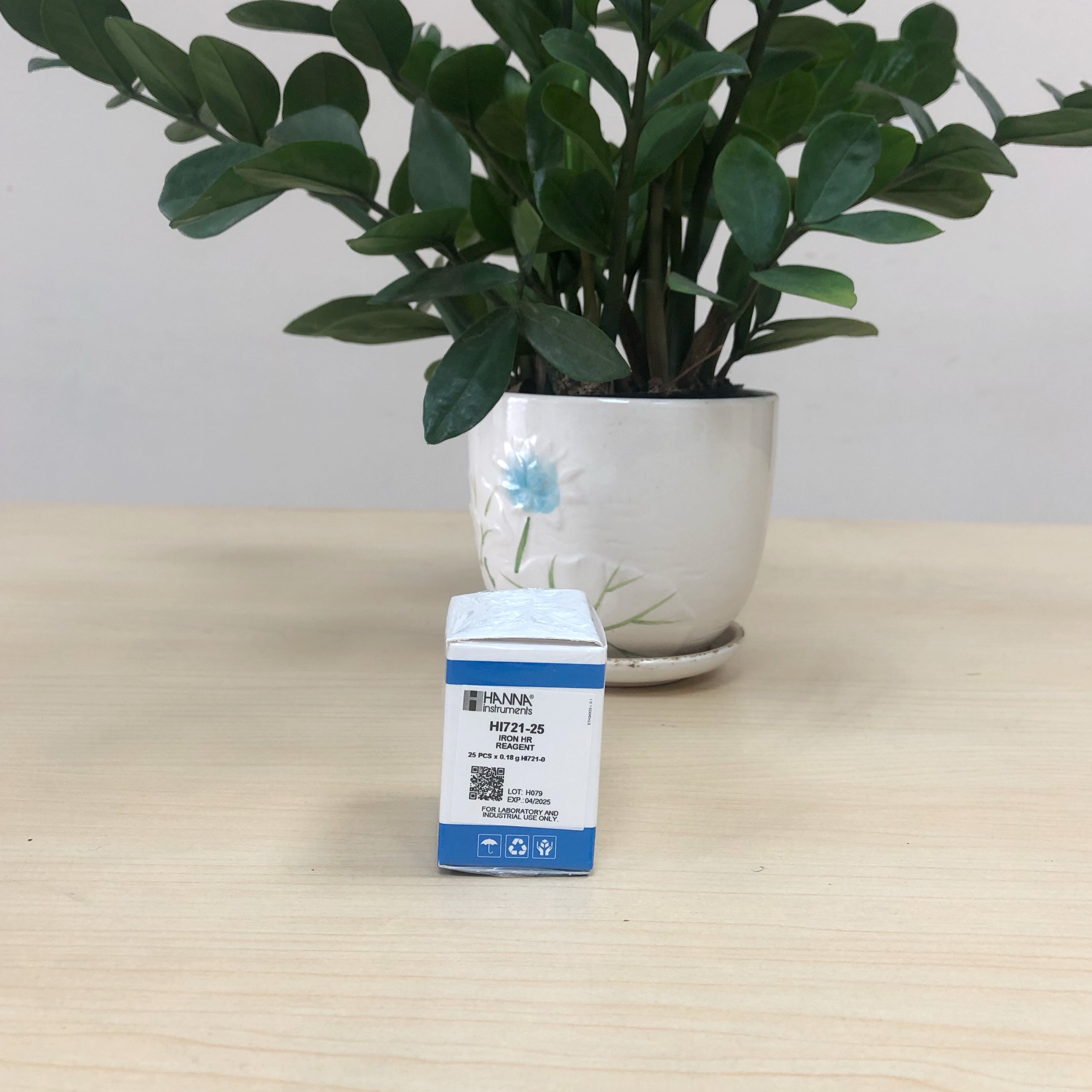 Thuốc thử đo sắt HI721-25, 25 lần thử - Hàng chính hãng