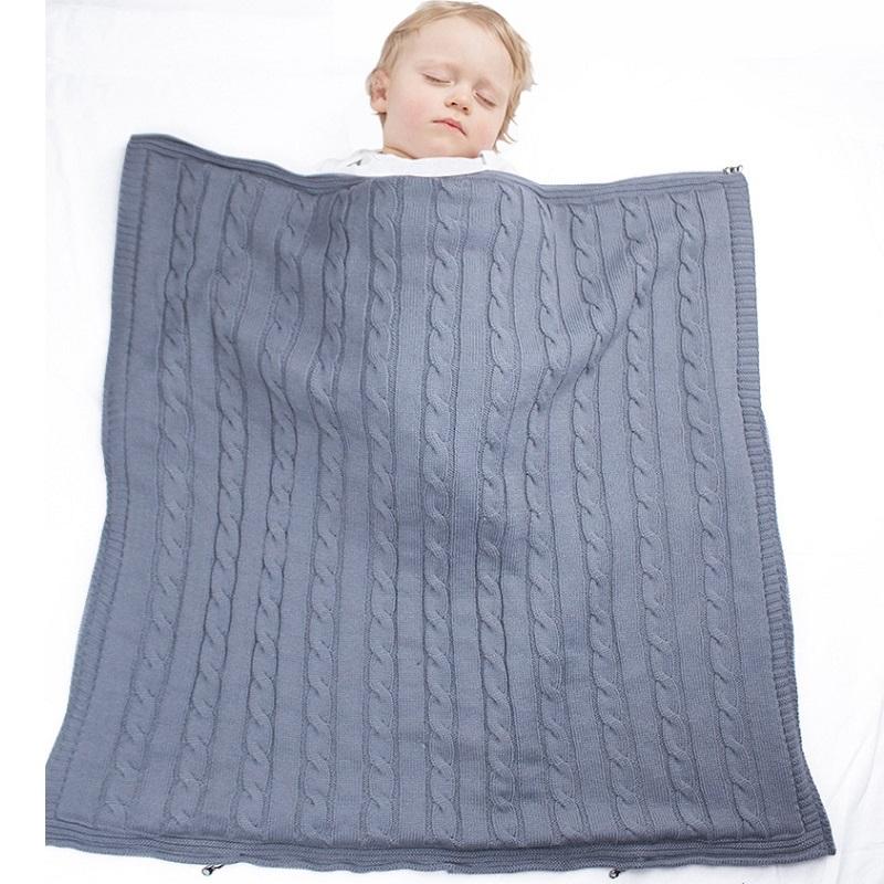 Túi Ngủ Cho Bé Đan Slaapzak Bao Da Mùa Đông Làm Dày Trẻ Em Sleepsack Footmuff Cho Xe Đẩy Dệt Kim Ngủ Tất SƠ SINH Swaddle