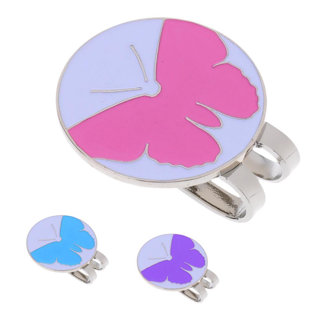 Golf Ball Marker Golf Hat Clip Alloy Cap Clip