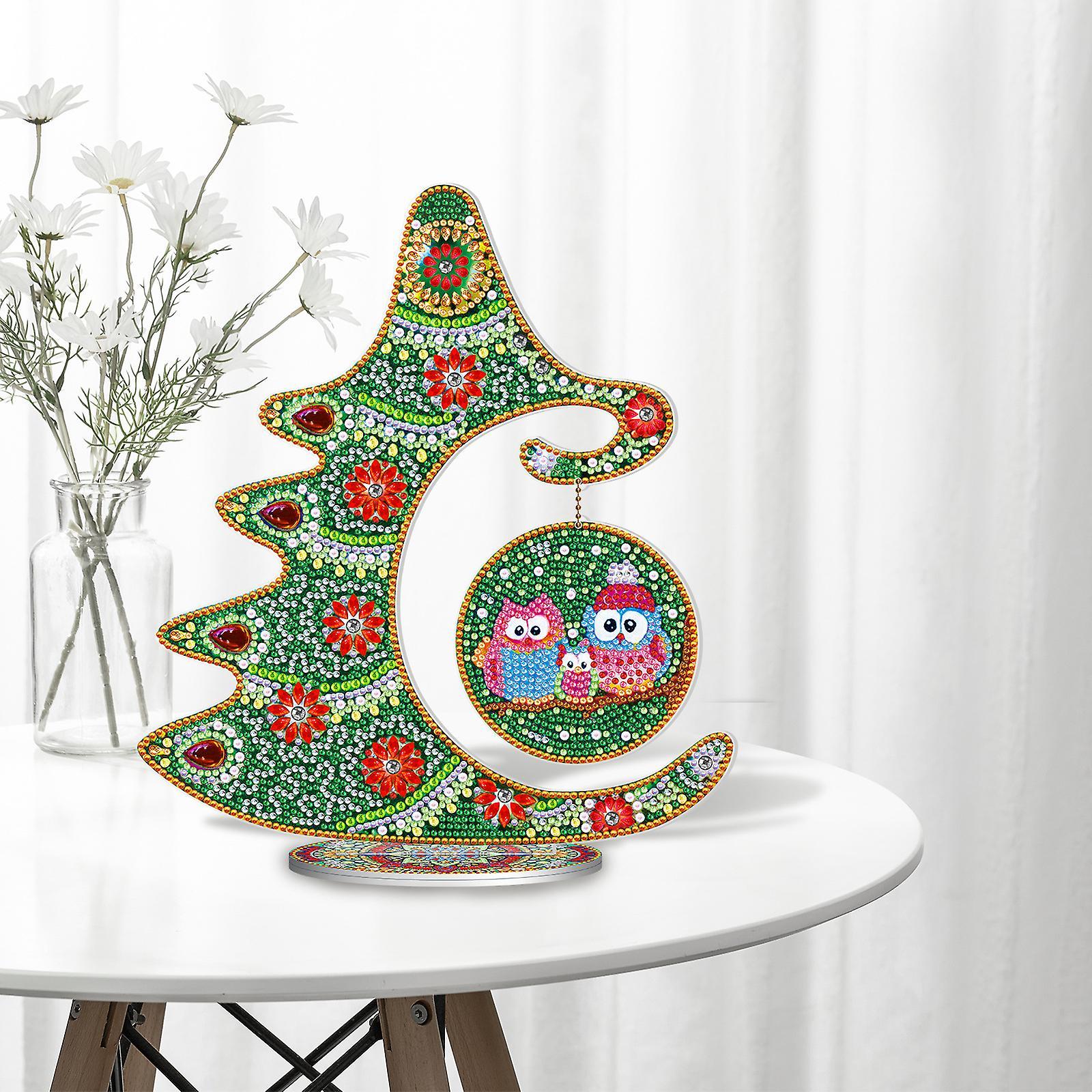 Bộ dụng cụ nghệ thuật kim cương Giáng sinh tự làm 5d Mosaic  Tree Christmas Decotation