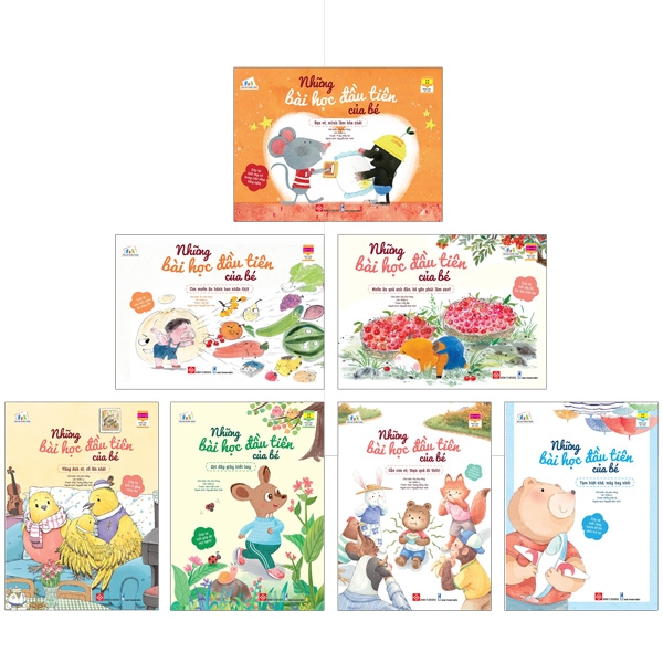 Bộ 7 Cuốn Sách Những Bài Học Đầu Tiên Của Bé