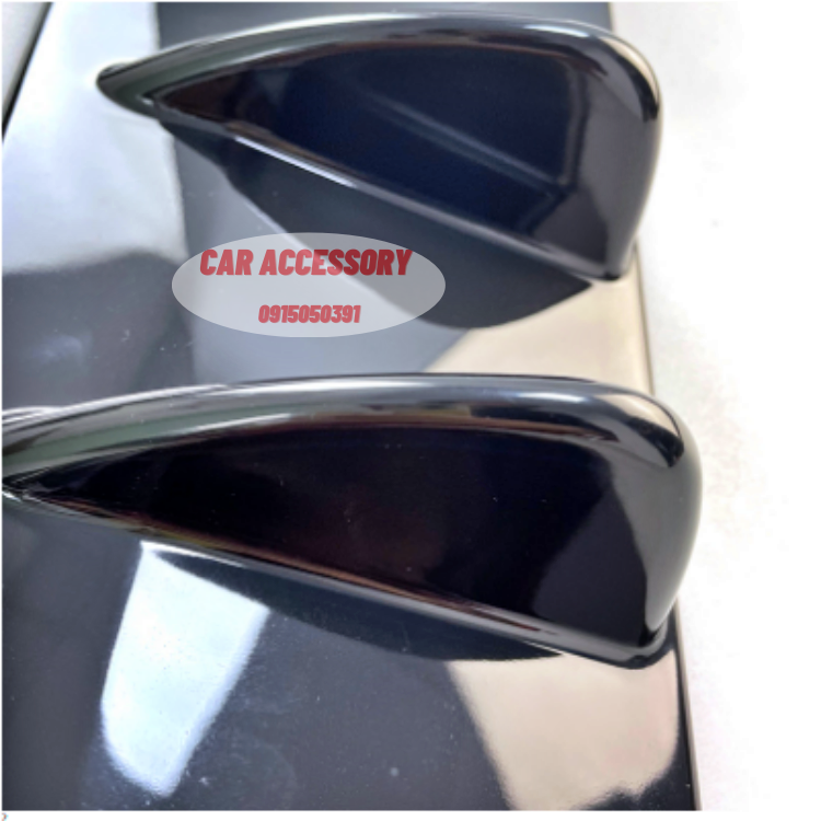 Lip sau cản sau ô tô lippo vây cá mập lắp chung các dòng xe cánh gió thể thao