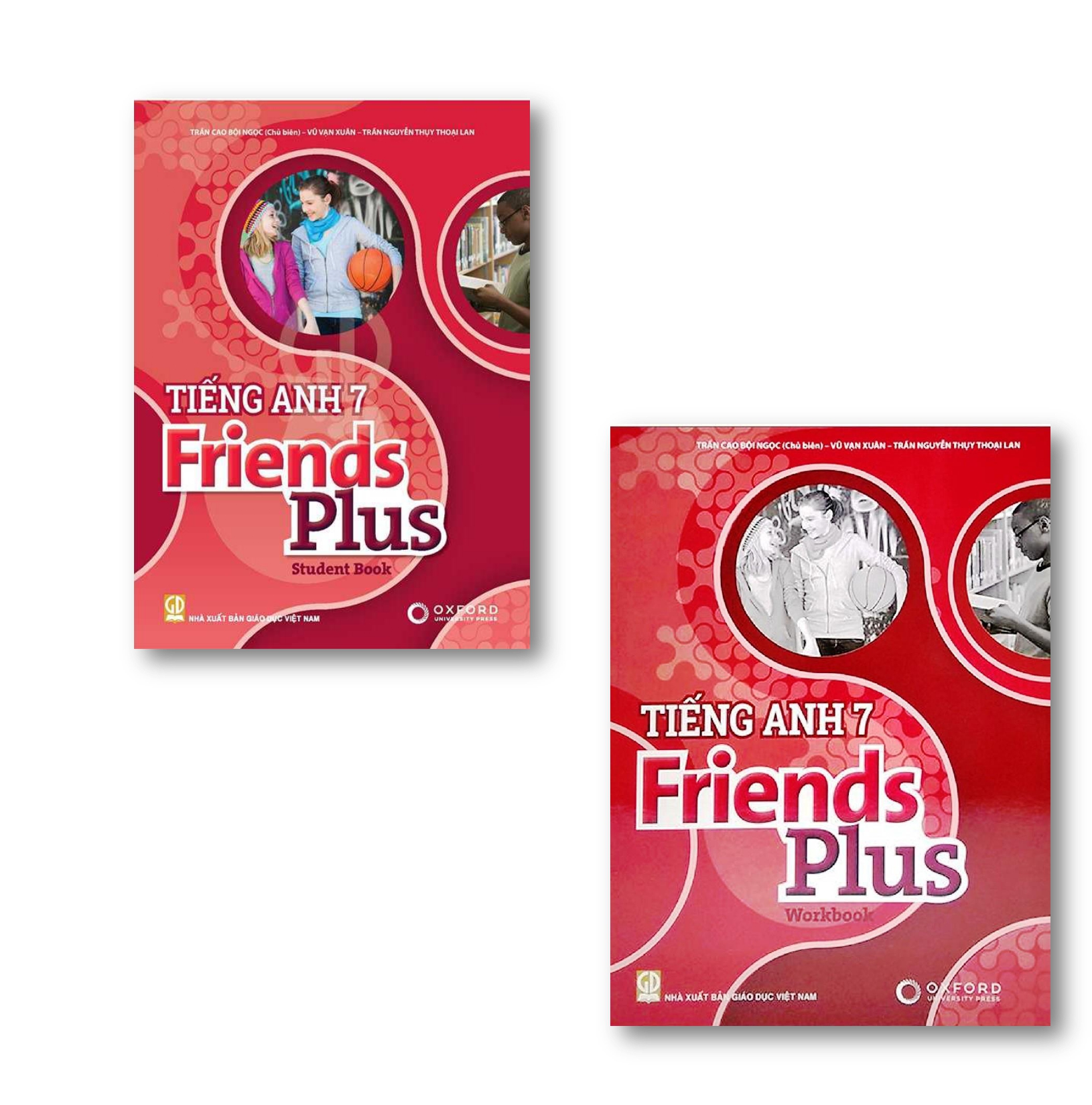 Combo Sách giáo khoa Tiếng Anh 7 Friends Plus (Studentbook + Workbook)