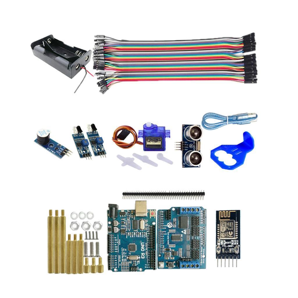 For  R3 Compatible Version USB cable Small Steering Gear Plastic Ultrasonic Bracket