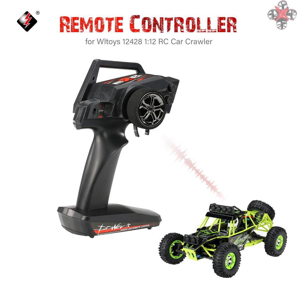 CTOY Original Wltoys 2.4G 2CH Transmitter Radio Remote Controller for Wltoys 12428 1:12 RC Car Crawler 12402-A RC Buggy Car