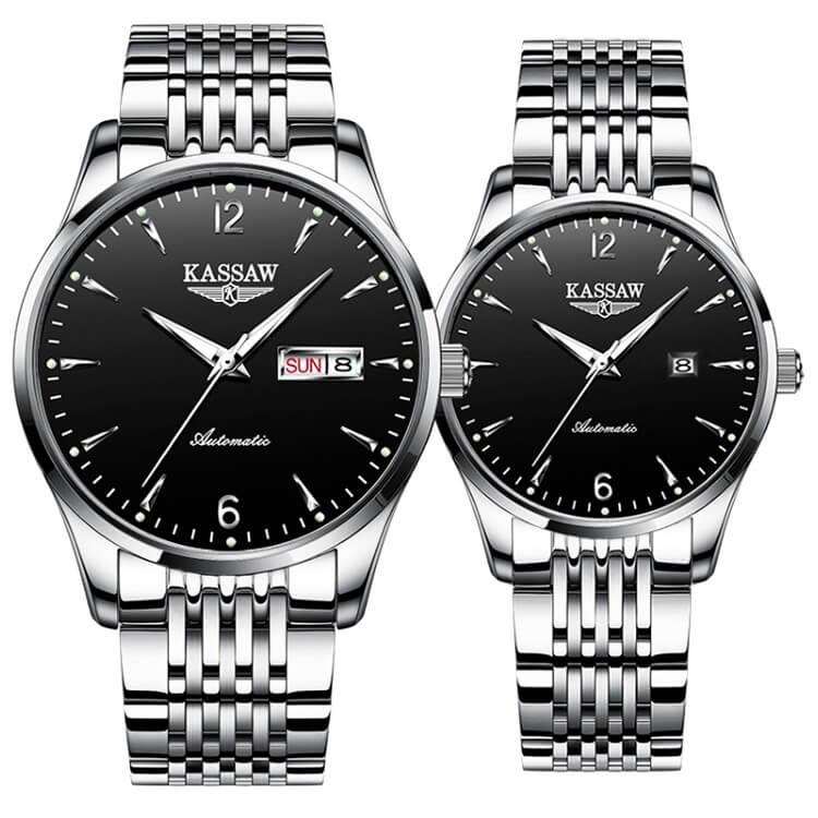 Đồng hồ đôi chính hãng KASSAW K876-9